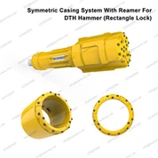 Symmetric Overburden Casing Drilling System